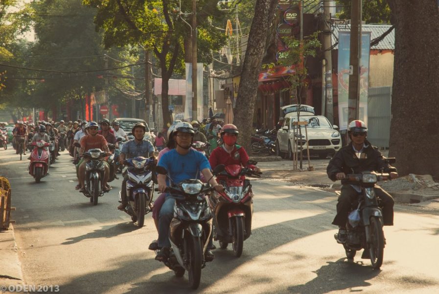 saigon motorbike street